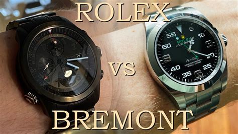 bremont vs rolex watches|bremont watch brand reviews.